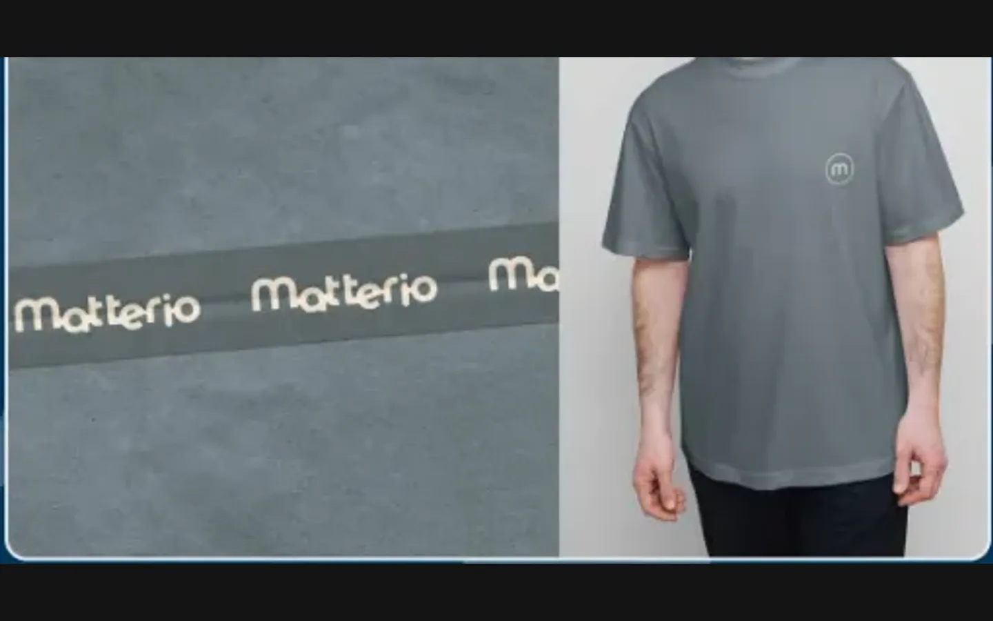 Скотч и футболка Matterio