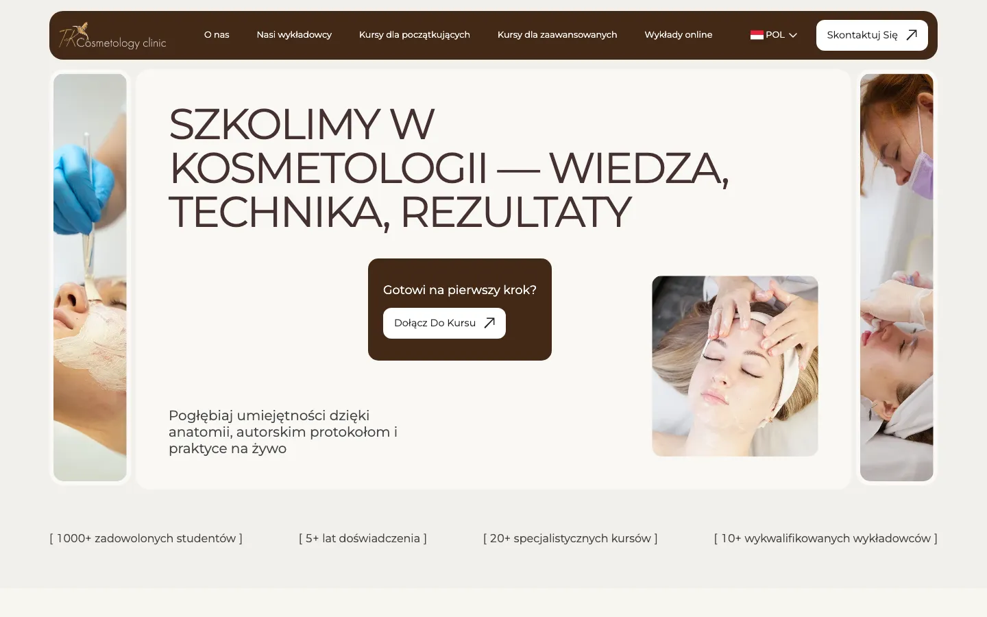 TK Cosmetology: project preview